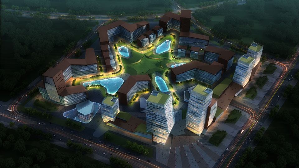 Blue Bay Mobile & Software Science Park，Qingdao